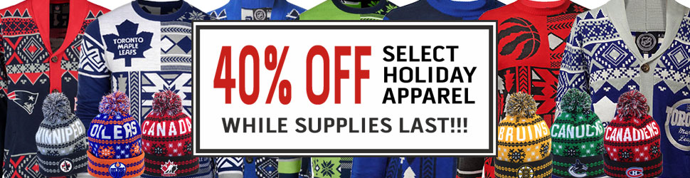 40% off Holiday Apparel